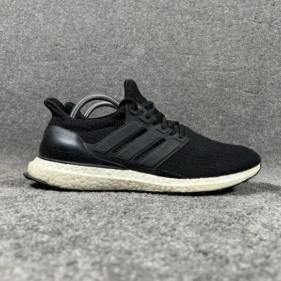 Adidas Ultraboost 4.0 DNA Black White Athletic Running Shoes Mens Size 10