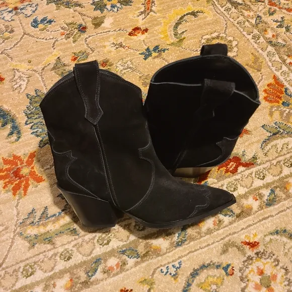 AEYDE Albi 75mm suede boots