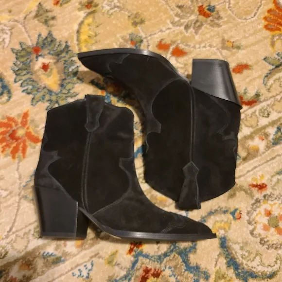 AEYDE Albi 75mm suede boots