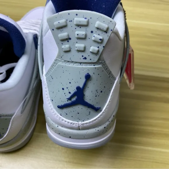 Air Jordan 4 Retro’Midnight Navy’ Basketball Casual Shoes Sneakers Size M8/ W9.5