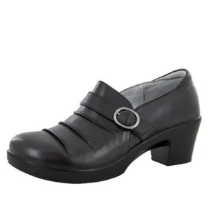 Alegria Halli Black Nappa leather clogs Sz 37