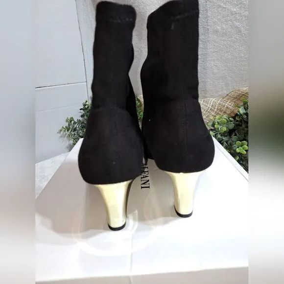 Alfani Bambey Womens Faux Suede Heels Ankle Boots