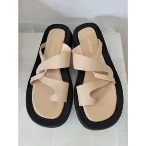 Alias Mae Polo Natural Leather Sandals 38, US 7 $197