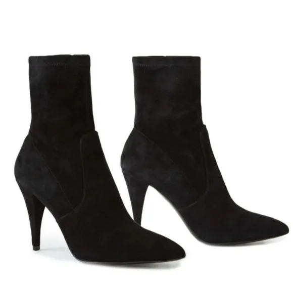 Alice   Olivia Suede Booties