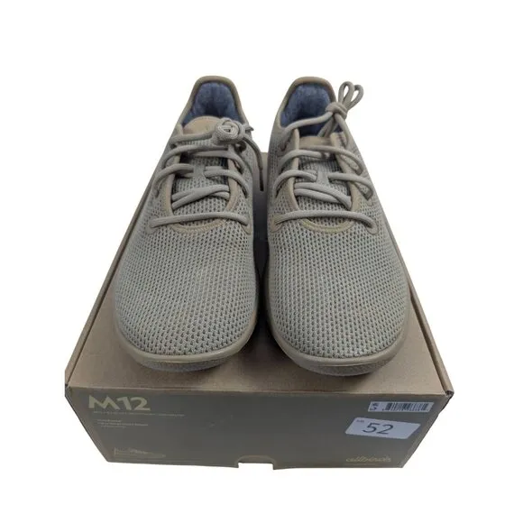 Allbirds Tree Runner Hazy Beige Mens 12 Lightweight Casual Athletic Sneakers NWB