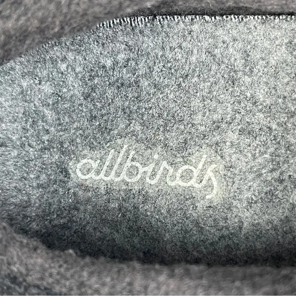 ALLBIRDS Wool Runners women's dark grey comfortable flexible sneaker shoe, sz 9