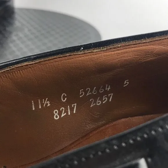 Allen Edmond Grayson Leather Tassel Loafers Dress Shoes Men’s Size 11.5