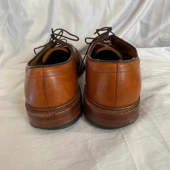 Allen Edmonds Hillcrest Mens Bourbon Oxford Casual Dress Shoes Loafers SZ 7.5 D