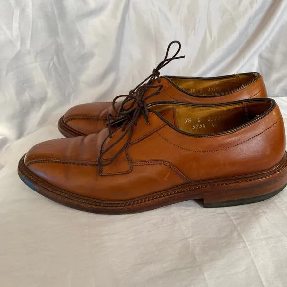 Allen Edmonds Hillcrest Mens Bourbon Oxford Casual Dress Shoes Loafers SZ 7.5 D