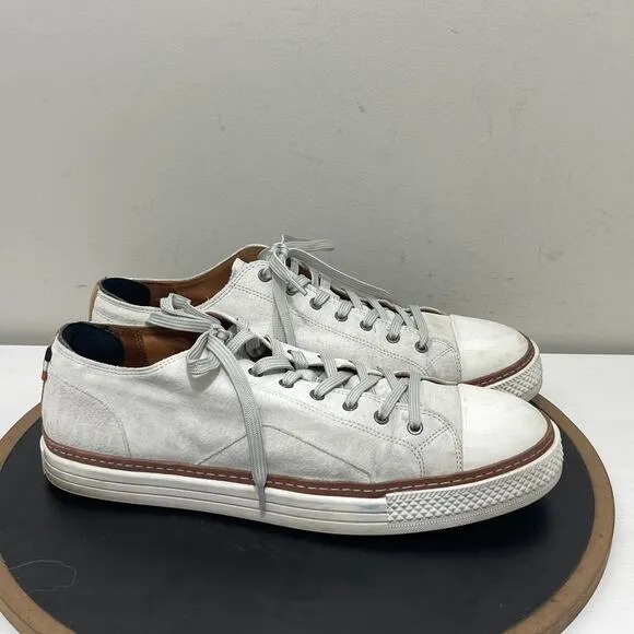 Allen Edmonds Shoes Men 12.5 D Pasadena Sneaker Gray Suede Casual Shoe Preppy