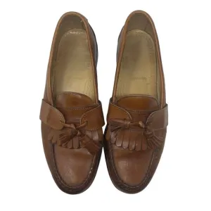 Allen Edmonds Waterville Mens Brown Tassel Loafers Shoes sz 10.5