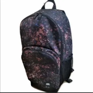 &gt;👧🏽VANS ALUMNI BACKPACK LAPTOP SLEEVE 3 POCKETS BLACK GALAXY BRAND NEW UNISEX