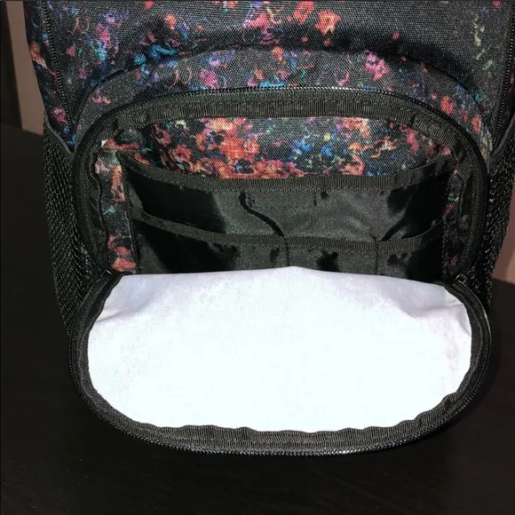&gt;👧🏽VANS ALUMNI BACKPACK LAPTOP SLEEVE 3 POCKETS BLACK GALAXY BRAND NEW UNISEX