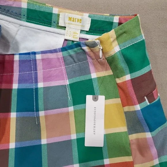 Anthropologie Maeve High-Rise Relaxed Shorts