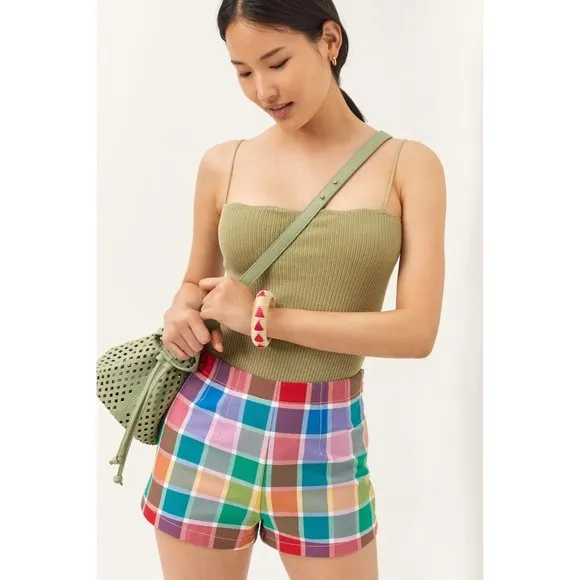 Anthropologie Maeve High-Rise Relaxed Shorts