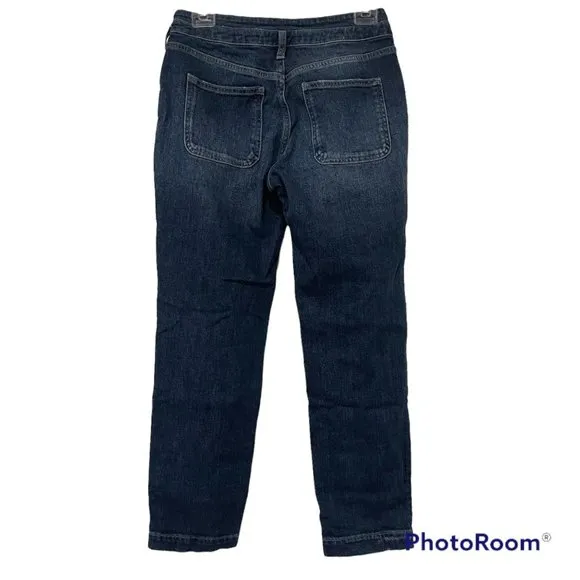 Anthropologie Pilcro High Rise Utility Slim Jeans