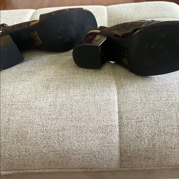 Anthropology silent D Tortoise Patent Leather Heels - Size 41 - Never worn