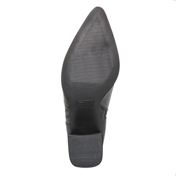 Aqua College Women's Waterproof Iconic Pointed Toe Dress Boots Black Size 6 1/2