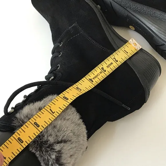 Aquatalia Faux Fur Suede Boots