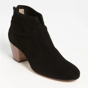 AQUATALIA Marvin K Xcellent Perforated Suede Ankle Boots, size 8.5