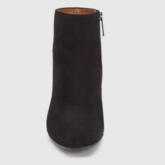 Aquatalia Ulyssa Waterproof Suede Ankle Boots with Hidden Wedge 9.5
