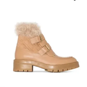 AquazzuraRyan faux-fur buckle-strap boots