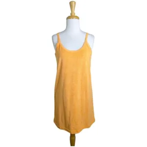 Araminta James Terry Tank Mini Dress Womans Small Orange Mango Sleeveless