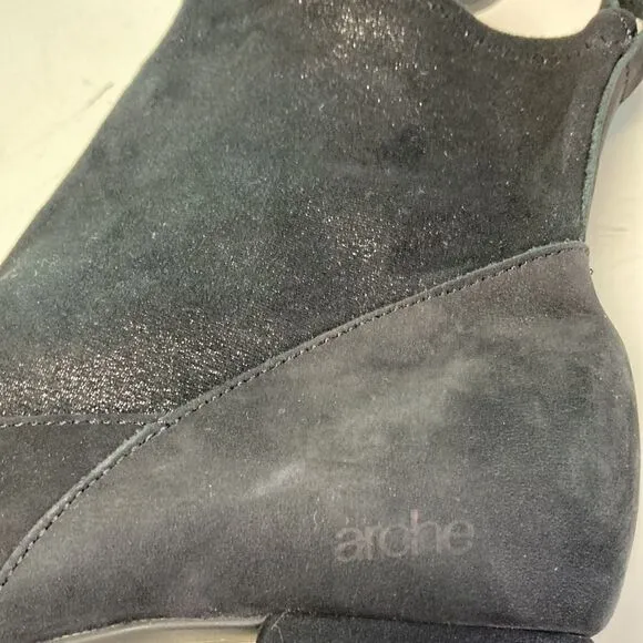 Arche Suede Leather Ankle Boots Size 39 - 8.5