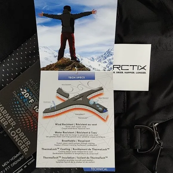 Arctix Mens Mountain Premium Snowboard Cargo Pants Sz XXL READ MEASUREME…