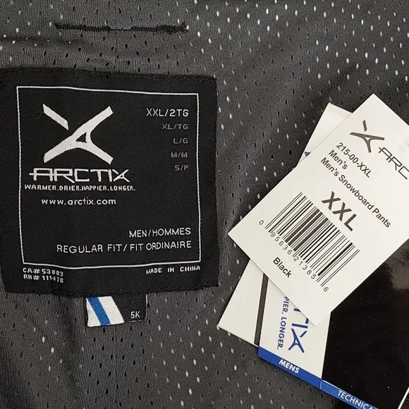 Arctix Mens Mountain Premium Snowboard Cargo Pants Sz XXL READ MEASUREME…
