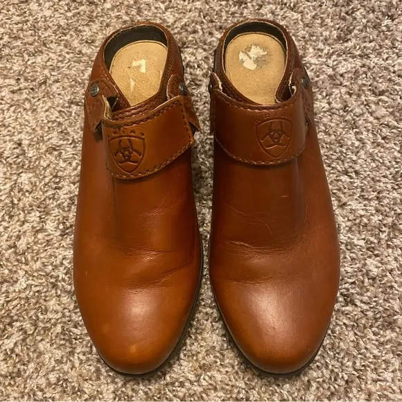 ARIAT Brown Mules Sandals Size 7
