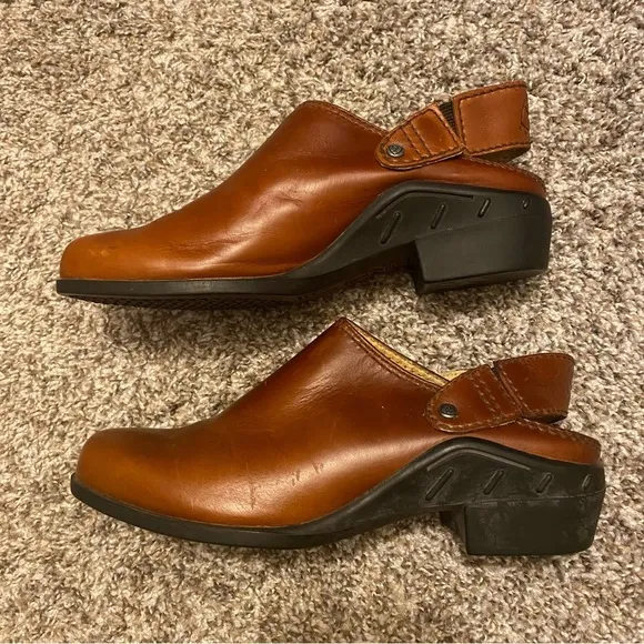 ARIAT Brown Mules Sandals Size 7