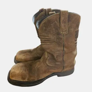 Ariat WorkHog XT Patriot Waterproof Carbon Toe Work Boots American Flag 9 EE