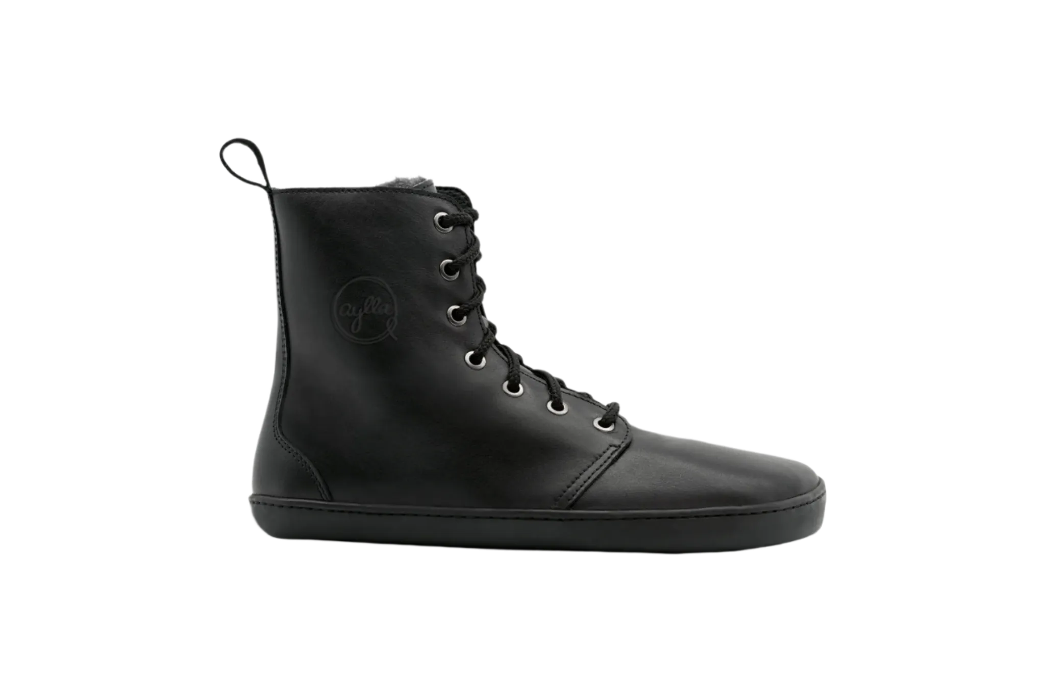 AYLLA BAREFOOT HIGH TOP CHIRI WINTER WOMENS - BLACK