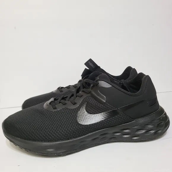 B18 Nike Revolution 6 Next Nature Mens Trainers-DC3728-001 -Size 12 WIDE