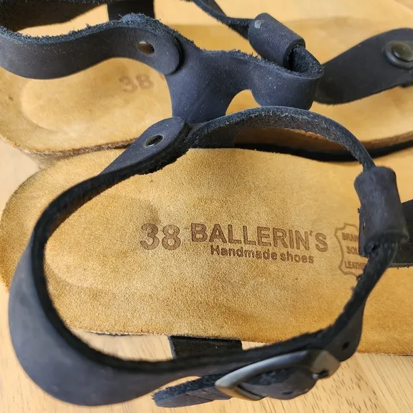 Ballerin's hand made leather sandals