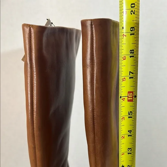 Banana Republic Cognac/Brown Leather Knee-High Boots 8