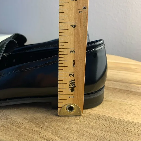 Banana Republic Leather Loafers Classic Black Loafers Size 9