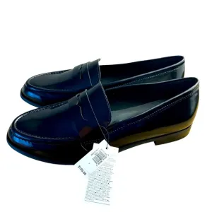 Banana Republic Leather Loafers Classic Black Loafers Size 9