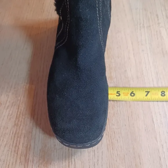 BARE TRAPS &quot;BENELLA&quot; LEATHER/SUEDE MIDCALF BOOTS SIZE 11M