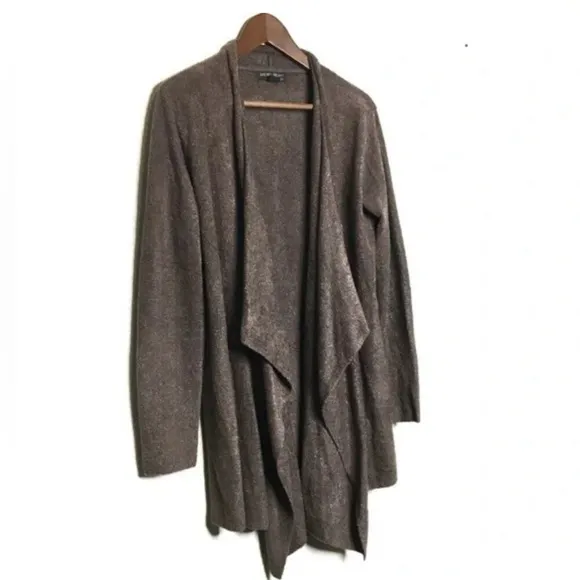 BAREFOOT DREAMS Bamboo Calypso Wrap Cardigan #436 in Cocoa Size L/XL
