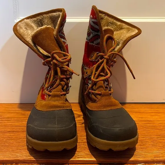 BareTraps Yaegar suede &amp; faux fur adjustable lace up boots w/ Stay Dry System