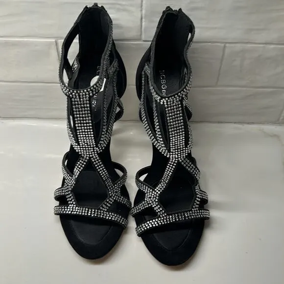 BCBGENERATION BG-BRENT Black Kinsuede P Size 7M NWOB
