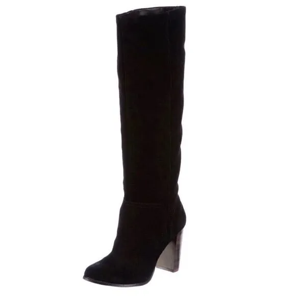 BCBGENERATION Wish Suede Straight Leg Boots.