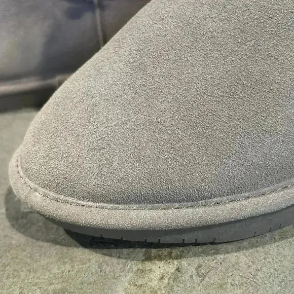 BEARPAW Betsey Shearling Suede Boots,never wet,wool blend,sheepskin,faux fur 5