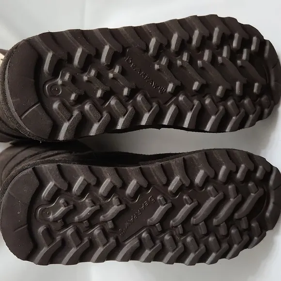 Bearpaw Jenna Tall Chocolate Brown Suede Winter boots (womens size 7)