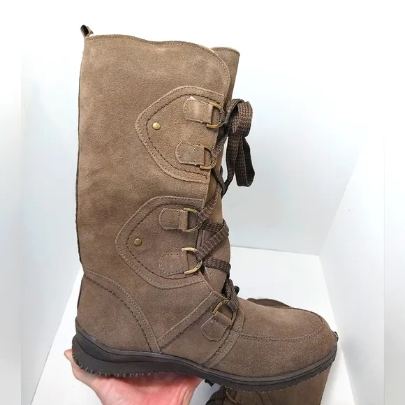 BearPaw Justice Lace Up‎ Boots, NEW, Size 10|EUR 41