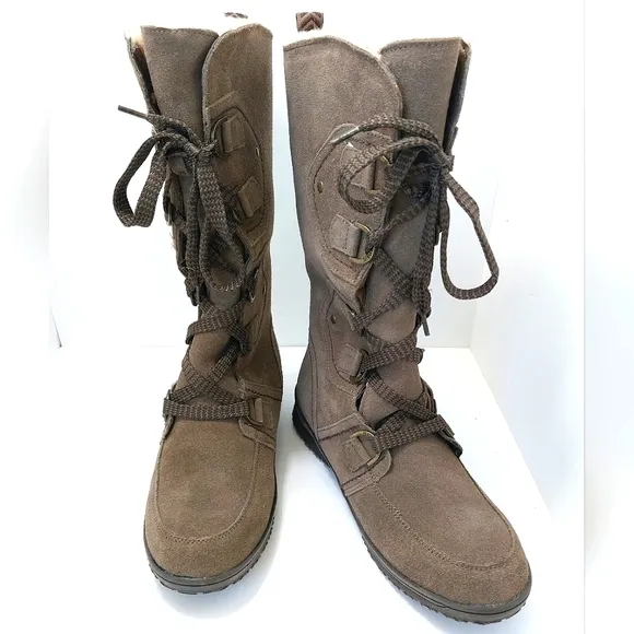 BearPaw Justice Lace Up‎ Boots, NEW, Size 10|EUR 41