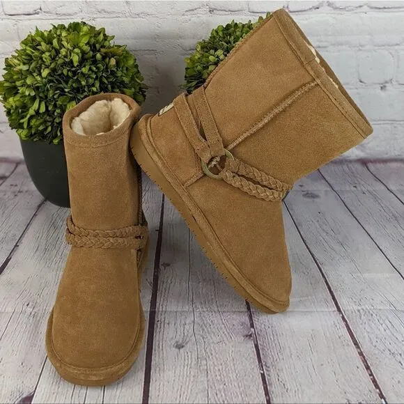 Bearpaw Adele Youth Suede Boots