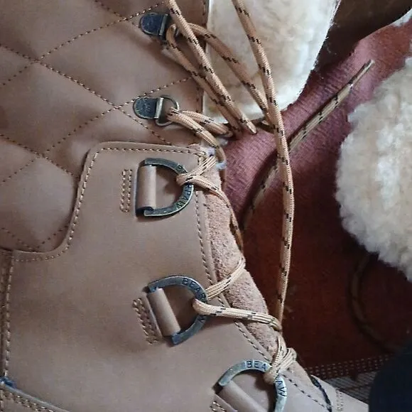 ❄️Bearpaw Women's Boots Isabella Brown/TAN. Lace-Up. SIZE 11
